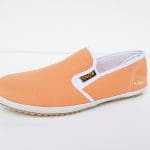 รองเท้าผ้าเพื่อสุขภาพSnowflakes สีส้มอิฐ รองเท้าผ้าเพื่อสุขภาพ สีส้มอิฐ