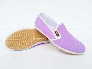 รองเท้าผ้าเพื่อสุภาพ สีม่วง