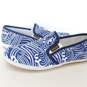 รองเท้าแฟชั่นเพื่อสุขภาพ ลายคลื่นญี่ปุ่น
